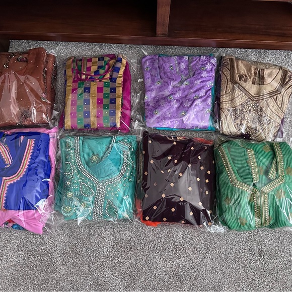 Colorful Embroidered Kurti Collection - Picture 3 of 4